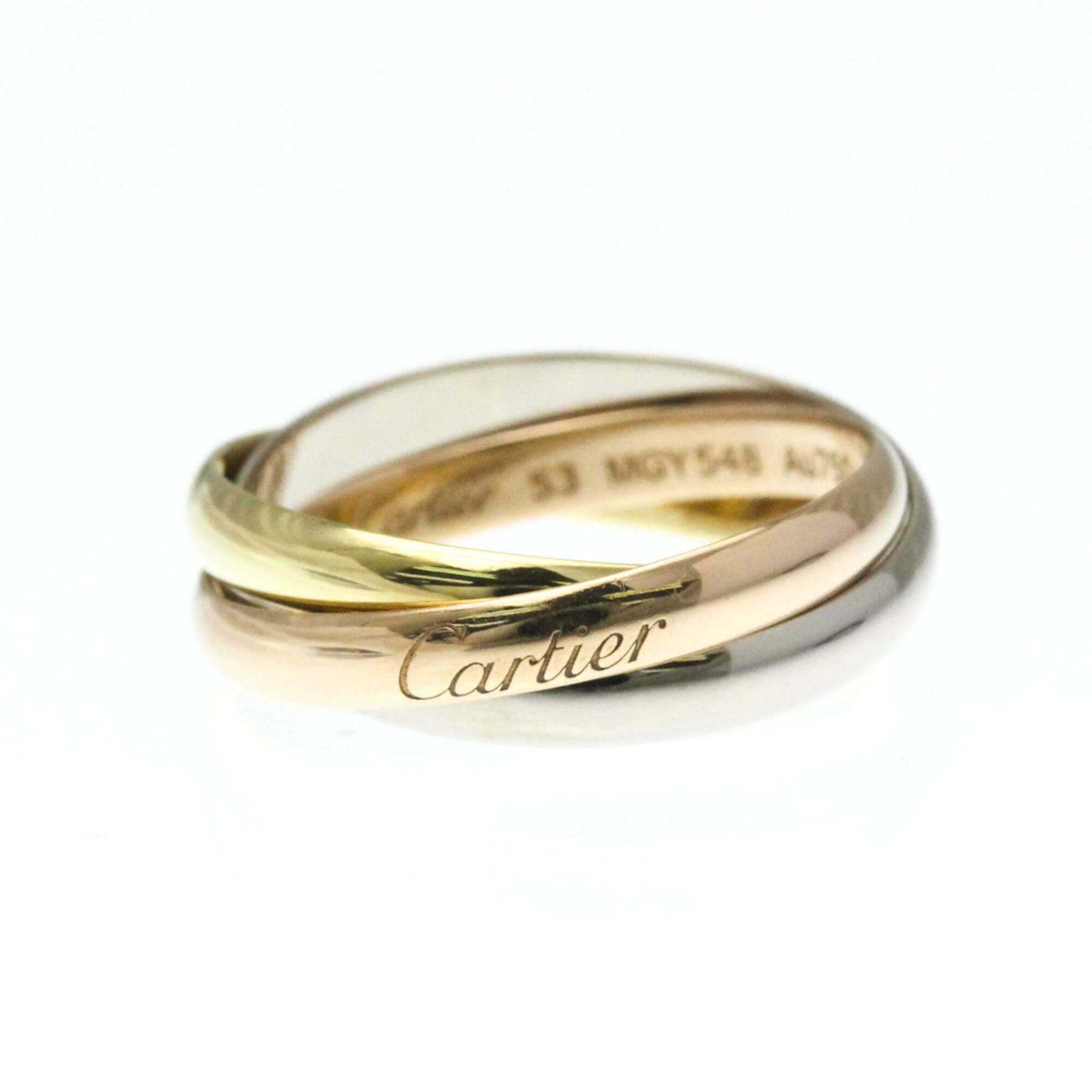 Cartier Trinity Yellow Gold 18kPink Gold 18kWhite Gold 18k Fashion No